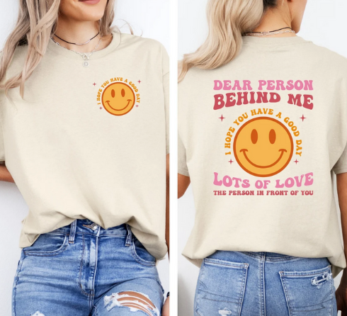 Dear Person Behind Me