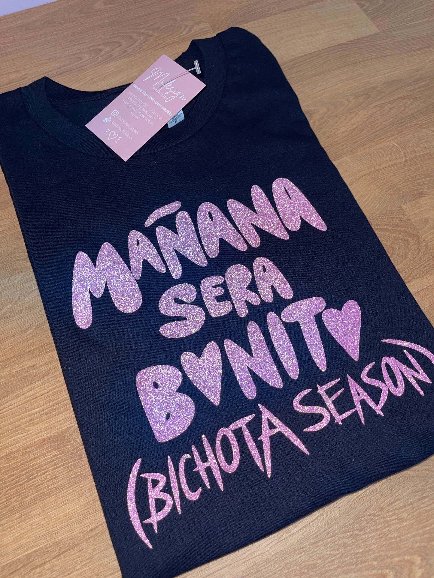 MSB BICHOTA SEASON BLACK AND GLITTER