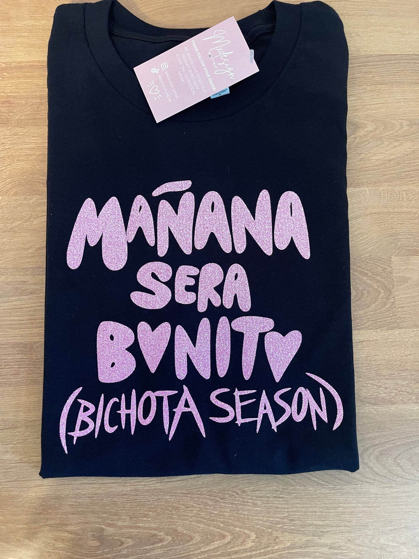 MSB BICHOTA SEASON BLACK AND GLITTER