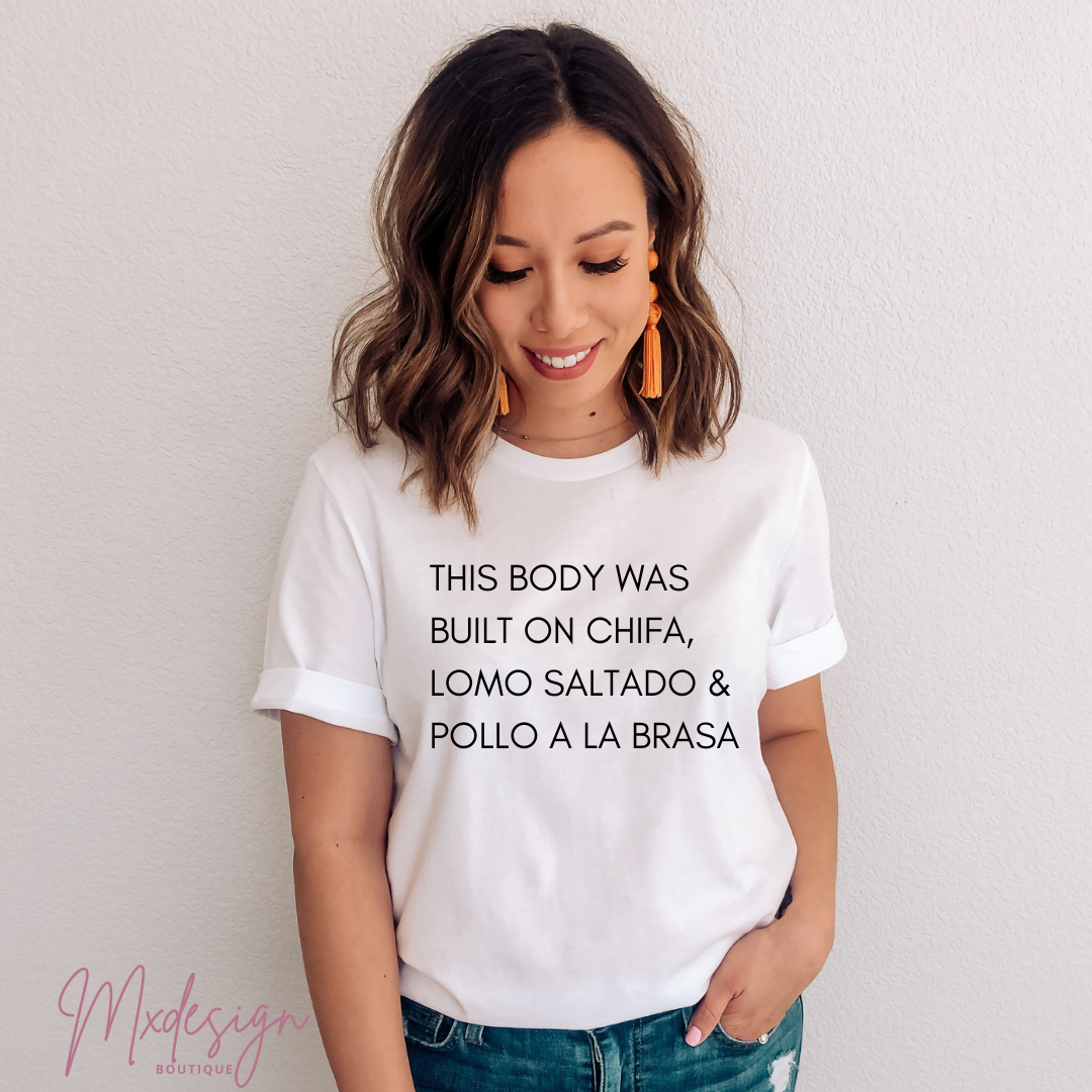 *Peruvian * Chifa, lomo saltado, pollo a la brasa - UNISEX