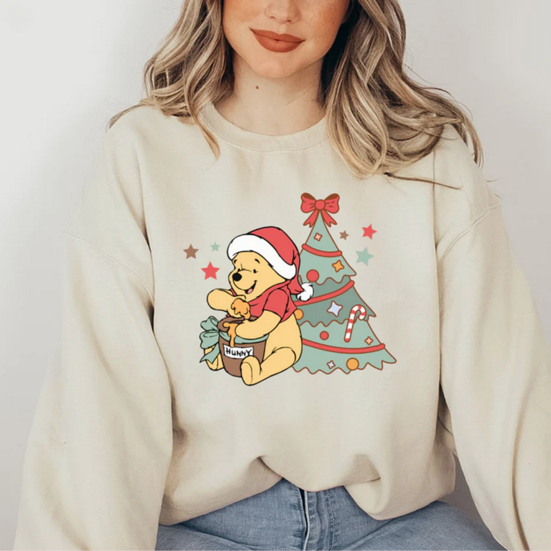 Christmas Tree Pooh Bear