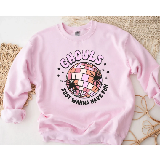Ghouls Just Wanna Have Fun Crewneck