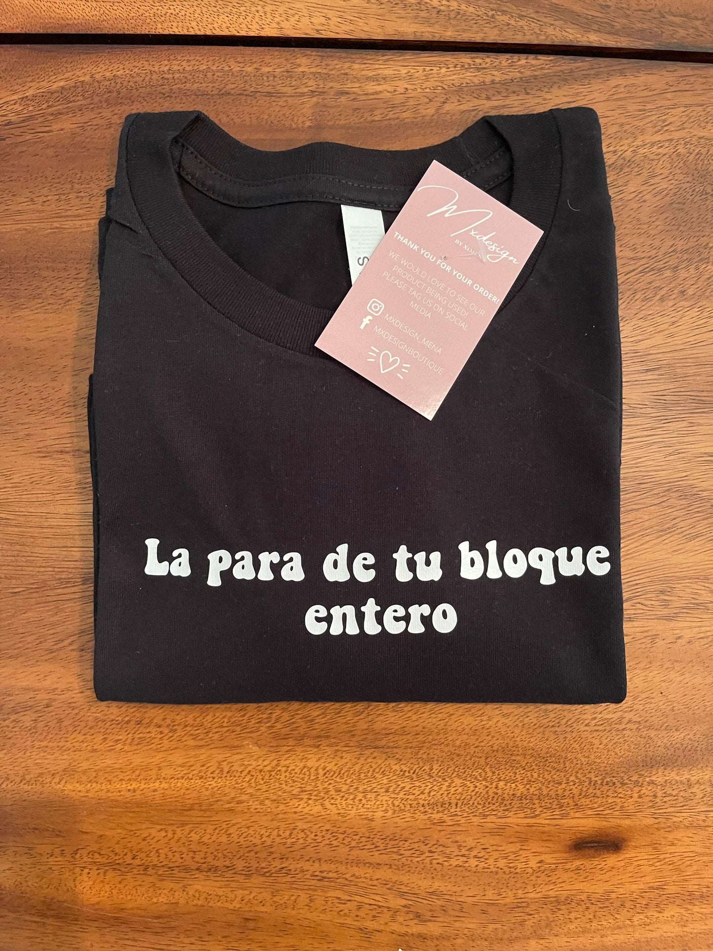La para de tu bloque entero