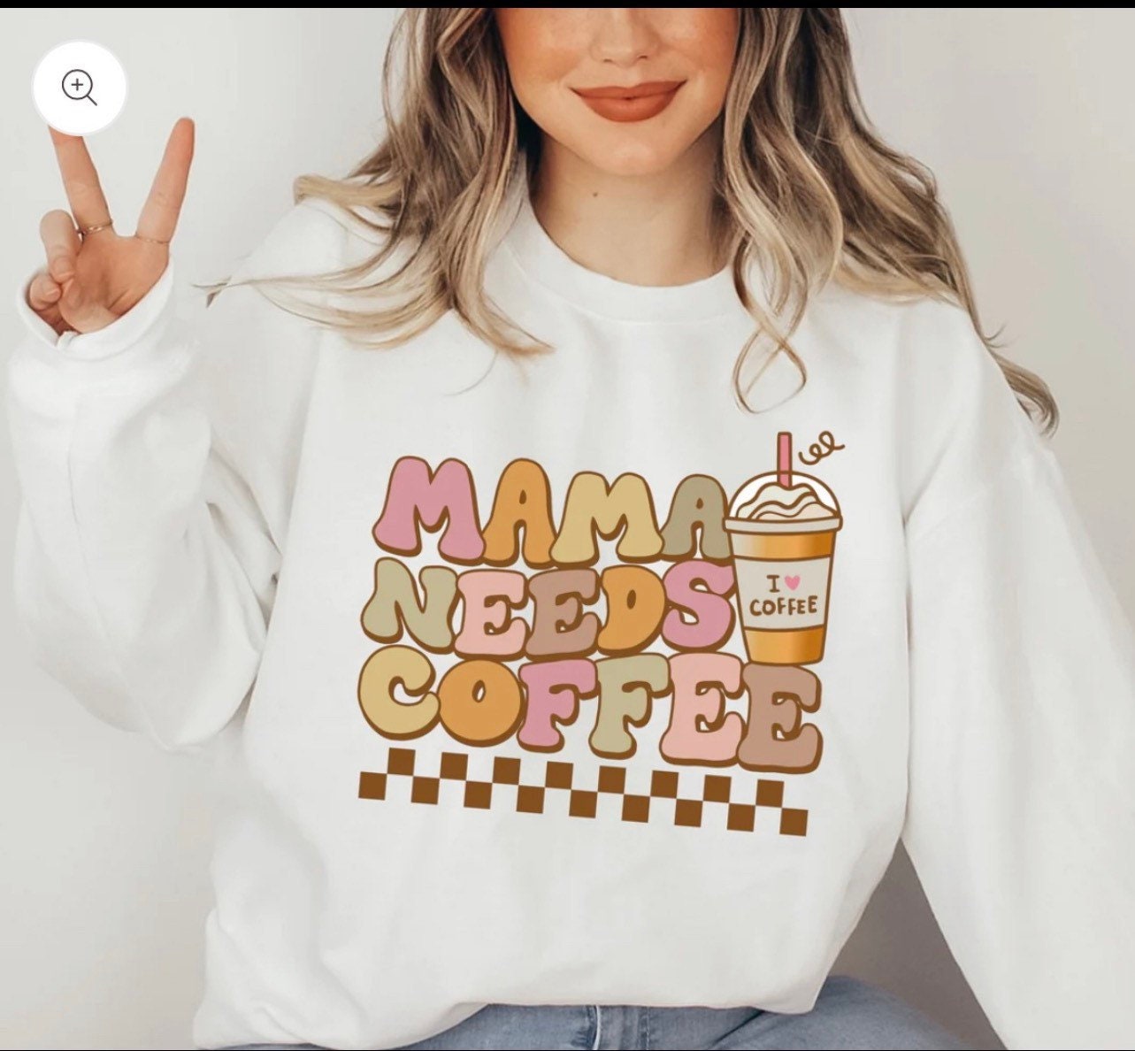 Mama needs coffee sweater