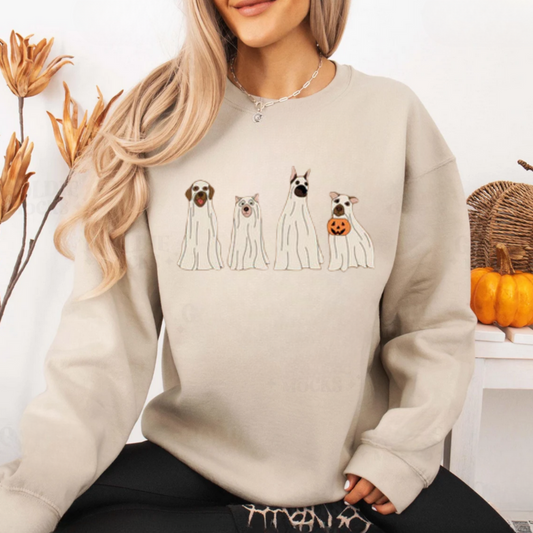 Boo Dogs Crewneck